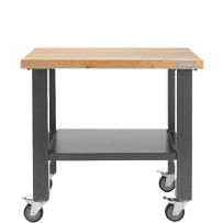 3' Wide Mobile Workstation