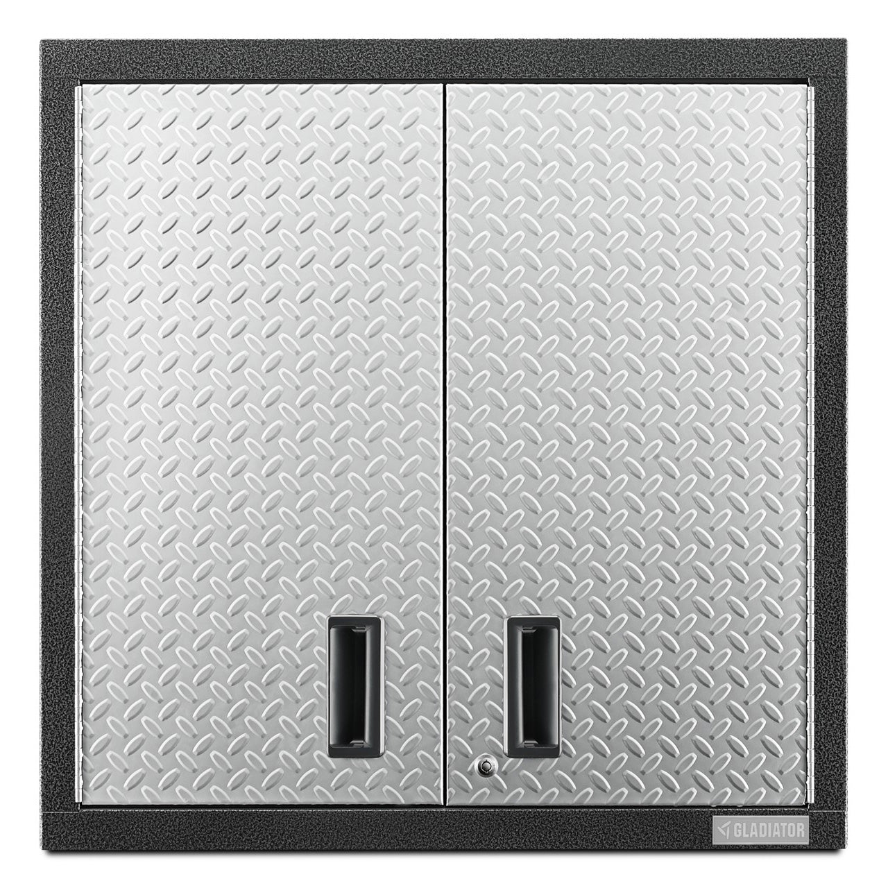 Gladiator Premier Pre-Assembled 30" Wall GearBox in Silver Tread