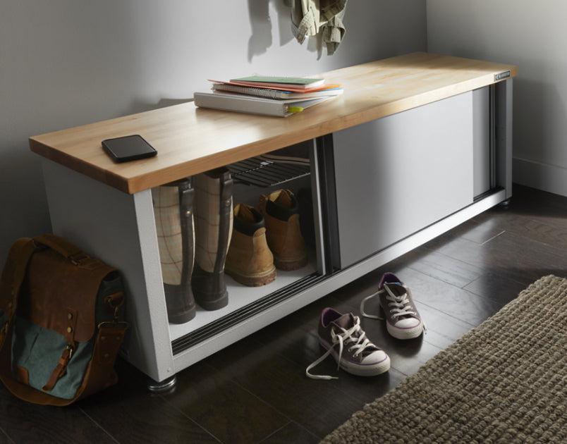 Ready-to-Assemble Storage Shoe Bench