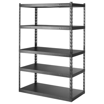 2 of 6 images - 48" Wide EZ Connect Rack with Five 24" Deep Shelves (thumbnails)