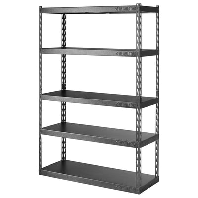 2 of 6 images - 48" Wide EZ Connect Rack with Five 18" Deep Shelves (thumbnails)