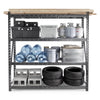 2 of 5 images - 90" x 90" Heavy Duty Mega Rack with Four Adjustable Shelves