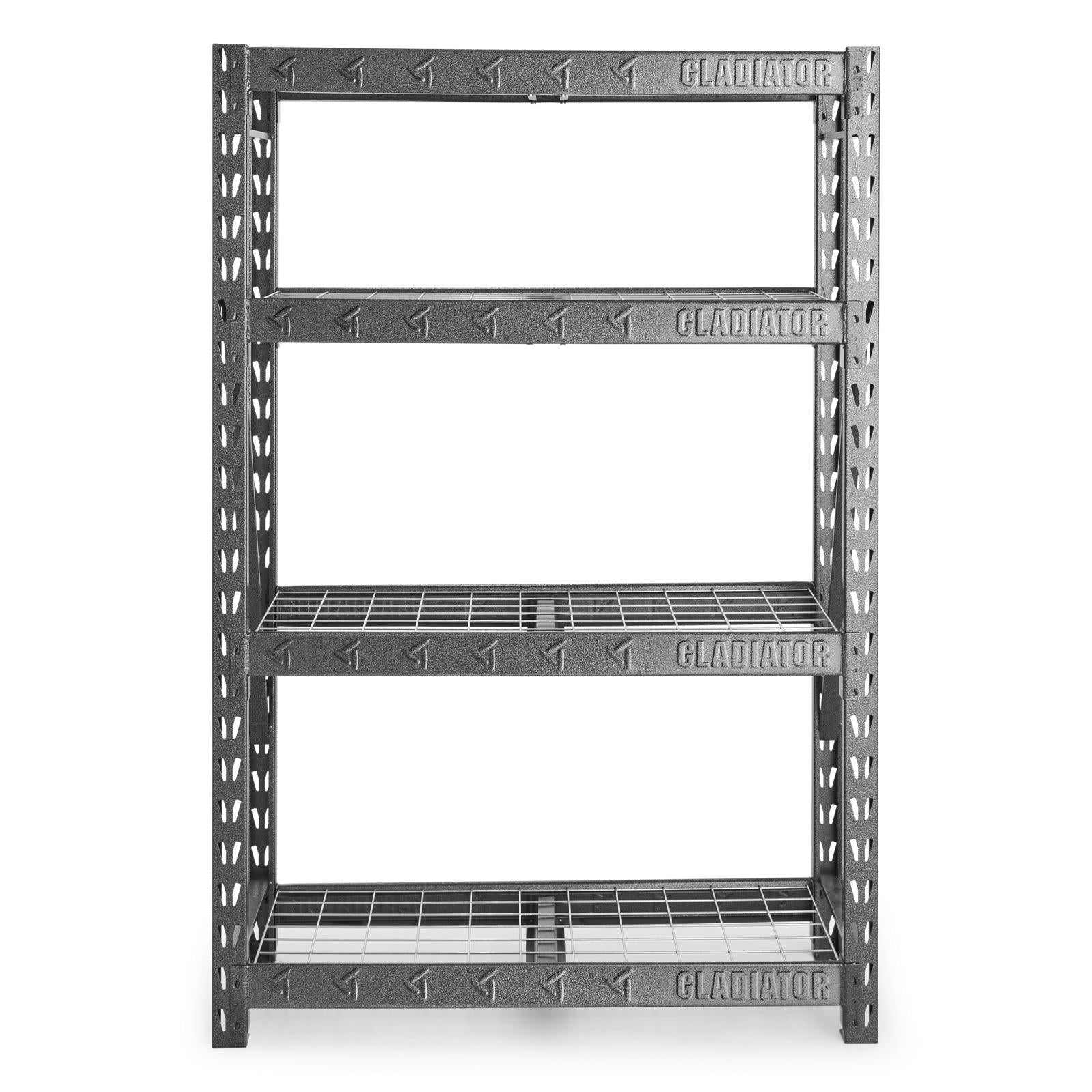 48" Wide Heavy Duty Rack with Four 18" Deep Shelves