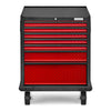 2 of 19 images - Premier Pre-Assembled 7 Drawer Modular Tool Storage Cabinet