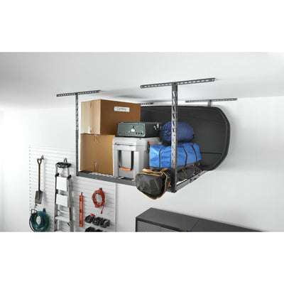 6 of 7 images - Overhead GearLoft™ Storage Rack 4x4 ft (thumbnails)